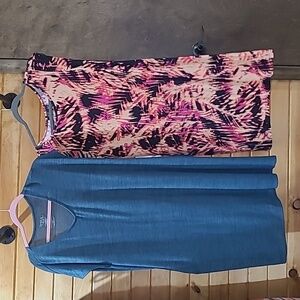 Lot Of 2 Capped Sleeved Dresses